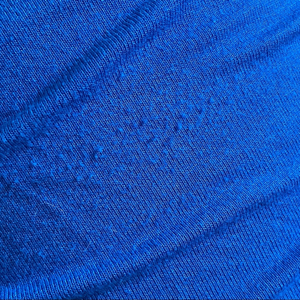 Blue Ruched Skirt - Picture 14 of 16